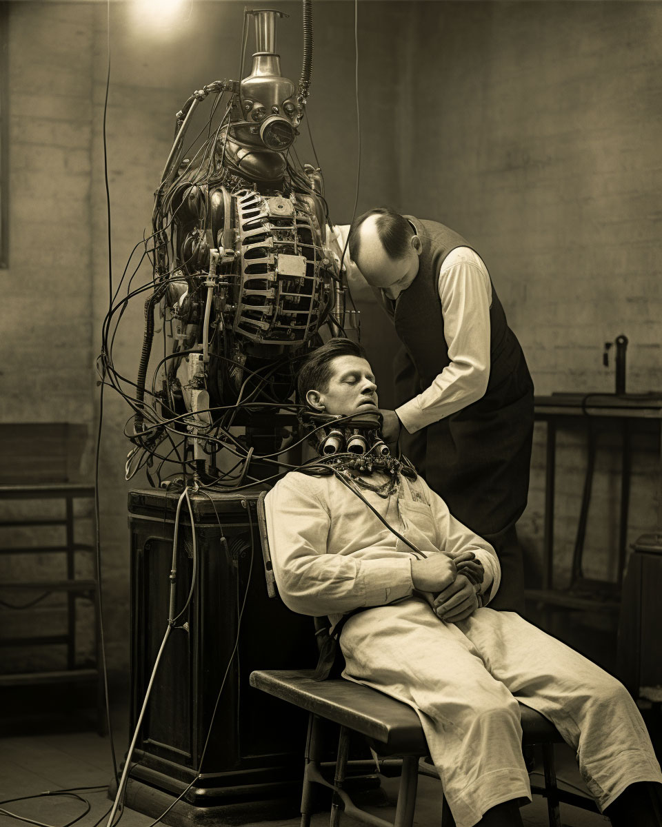 Experimental artificial respirator, London, 1888 | Respirador artificial experimental, Londres, 1888